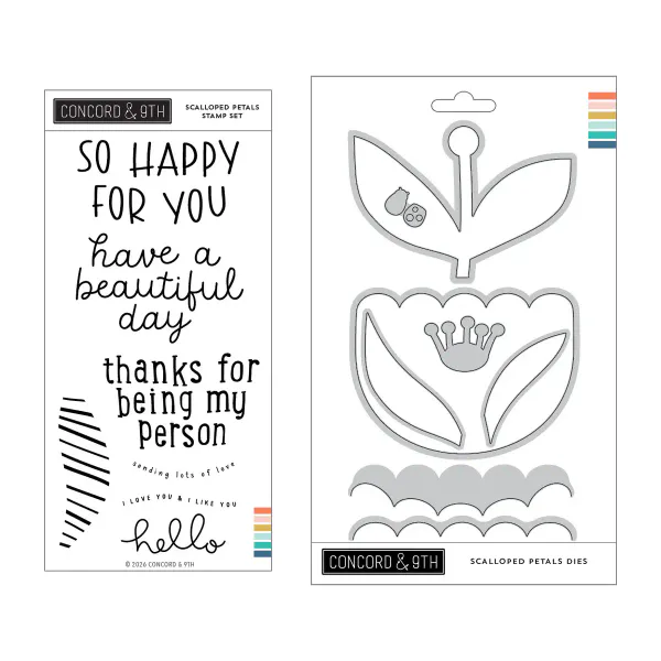 Hovedbilde Concord & 9th Scalloped Petals Bundle