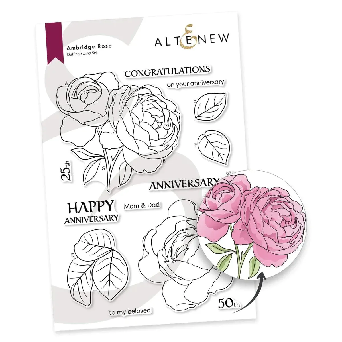 Ambridge Rose Die Set