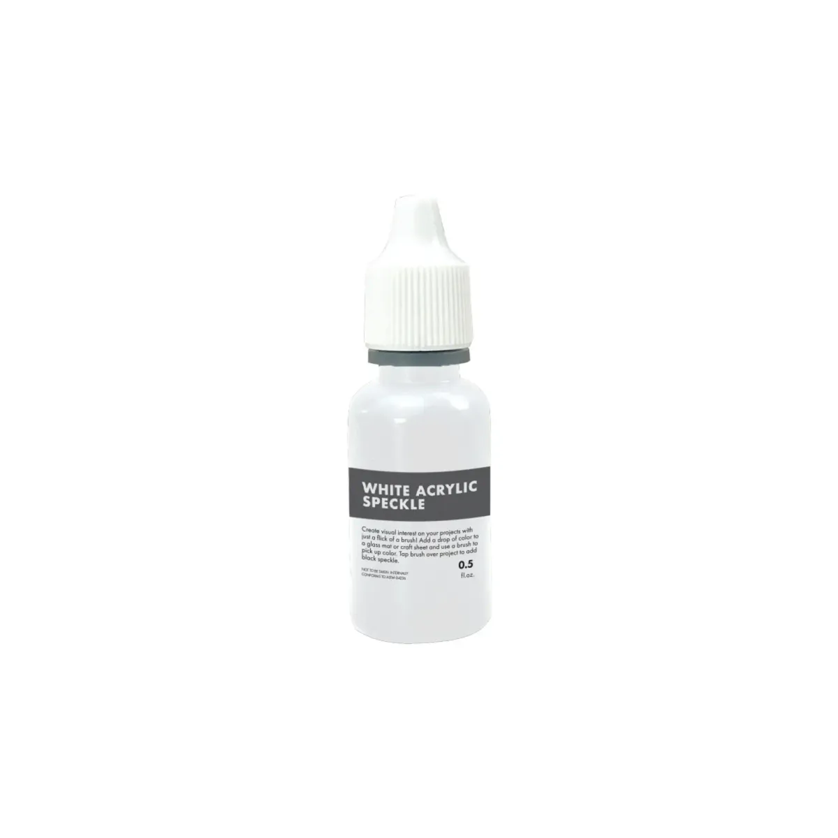 White Acrylic Speckle Ink