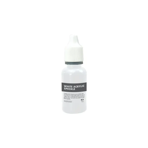 Hovedbilde White Acrylic Speckle Ink