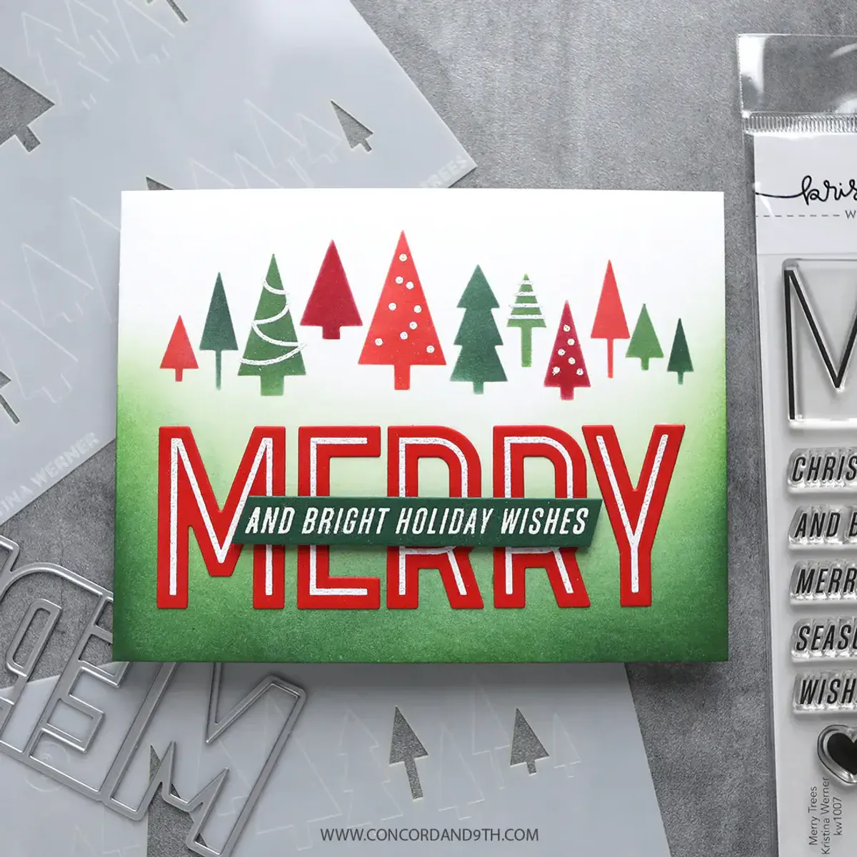 Kristina Werner Merry Trees Bundle