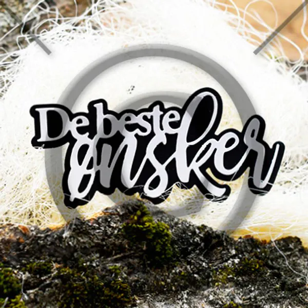 Bilde av Papirdesign De beste ønsker dies
