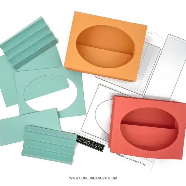 Hovedbilde Concord & 9th Accordion Card Base Dies