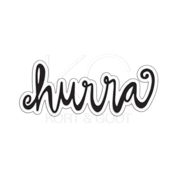 Hovedbilde Kort og Godt Die 361 - Hurra