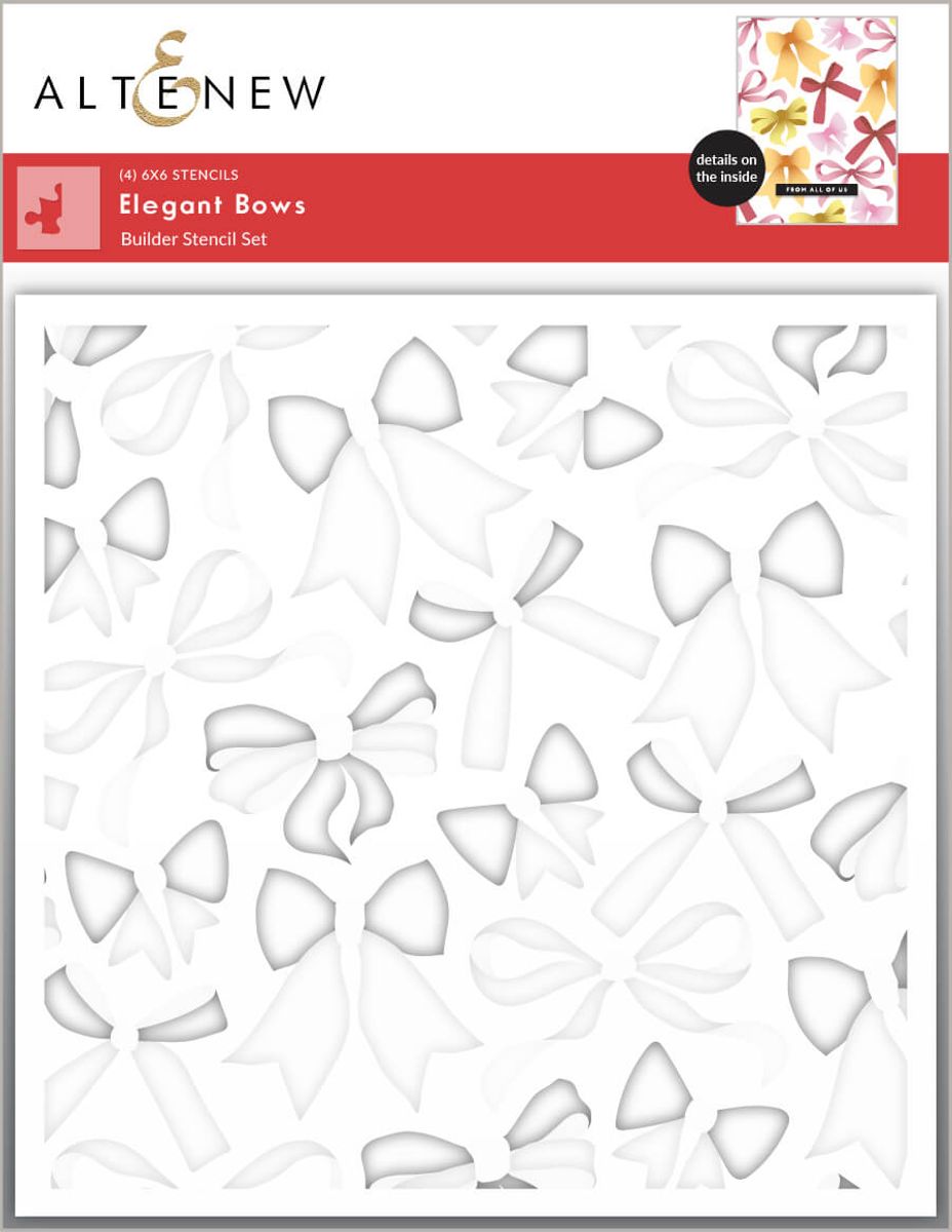 Altenew Elegant Bows 3D Embossing Folder Bundle