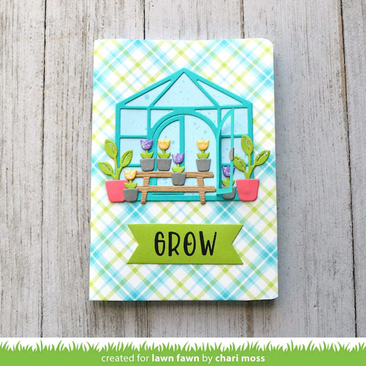 Lawn Fawn Build-A-Greenhouse Dies