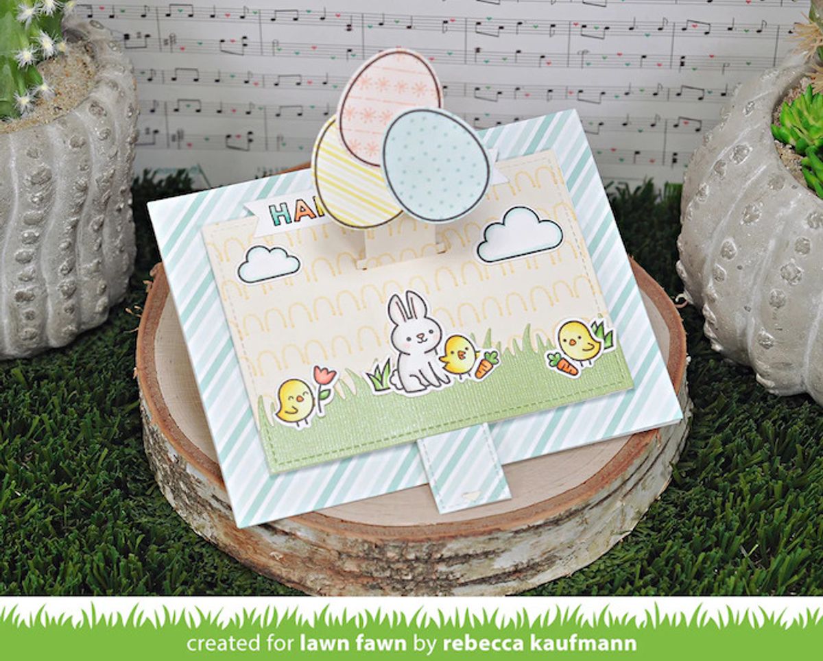 Lawn Fawn Eggstraordinary Easter Add-On Stamp Set