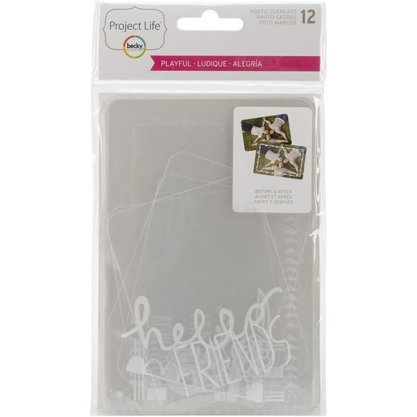 Hovedbilde Project Life Doilies Photo Overlays