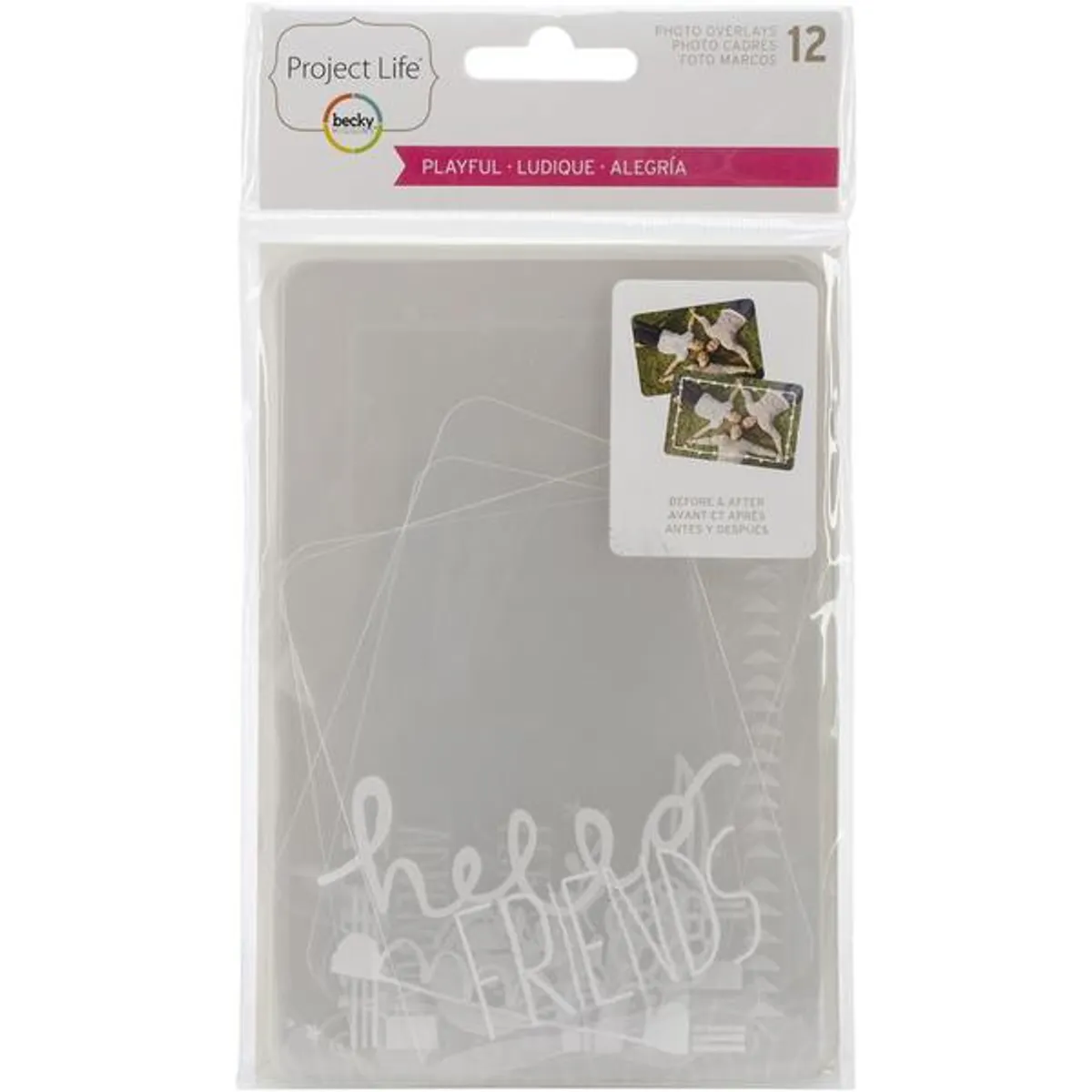 Project Life Doilies Photo Overlays