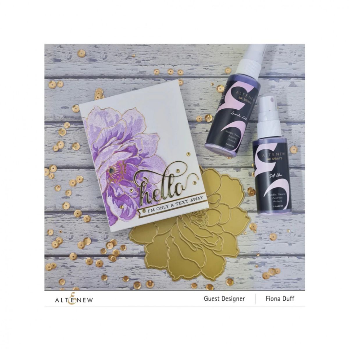 Altenew Golden Days Layering Stencil Set