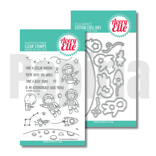 Hovedbilde Avery Elle Astronauts Stamp & Die Set