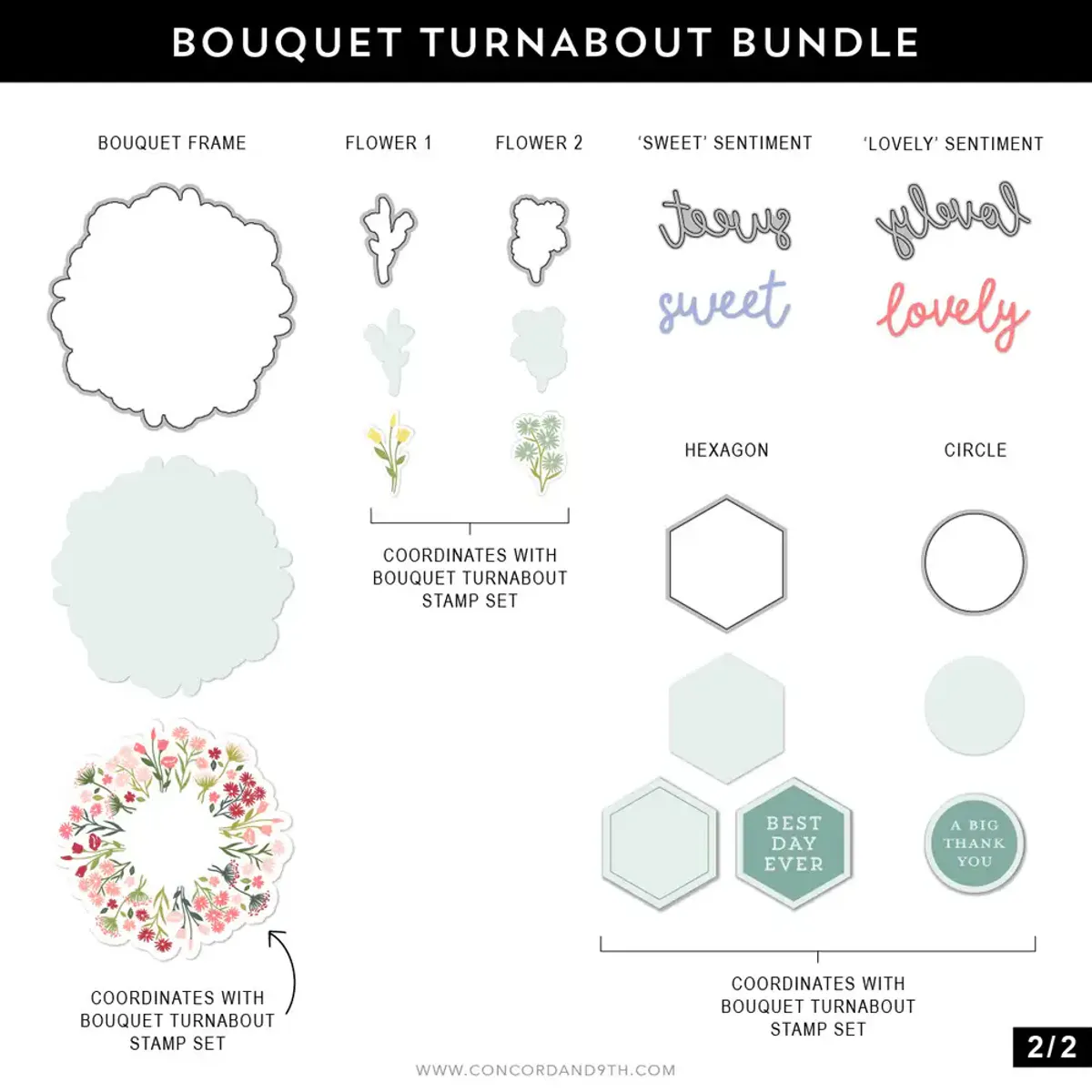 Concord & 9th Bouquet Bundle