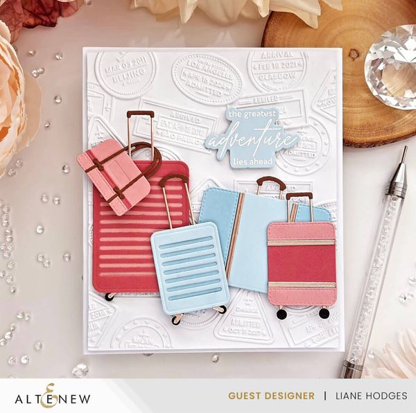 Hovedbilde Altenew Pack Your Bags Layering Die Set