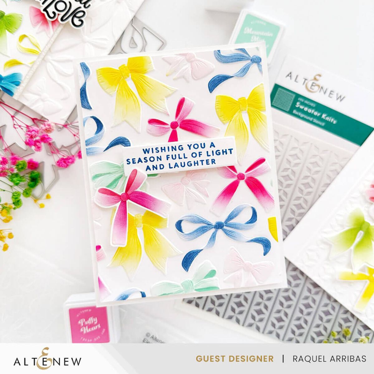Altenew Wrapped With Love Press Plate & Die Bundle
