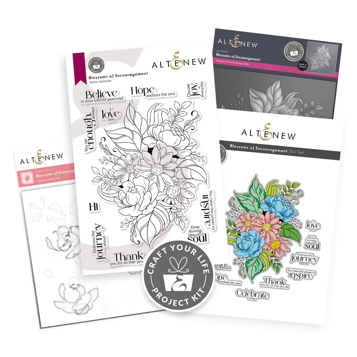 Altenew Craft Your Life: Blossoms of Encouragement