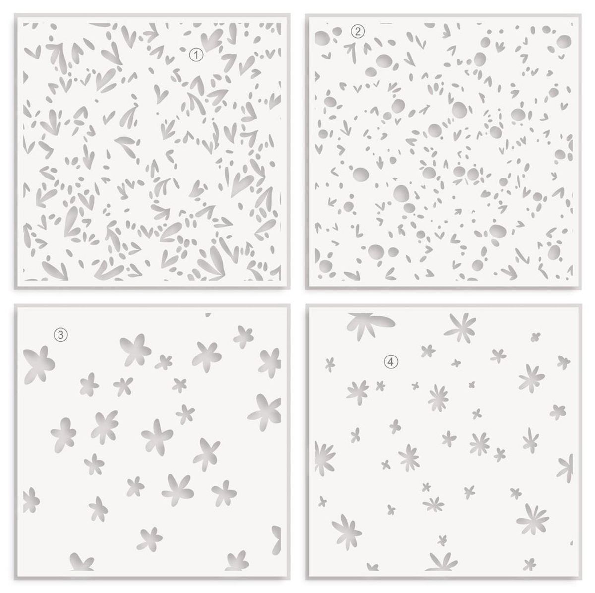 Altenew Flowers & Petals Stencil Set
