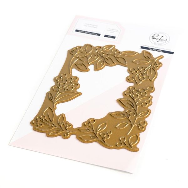 Bilde av Pinkfresh Studio Winter Berries Hot Foil Plate & ...