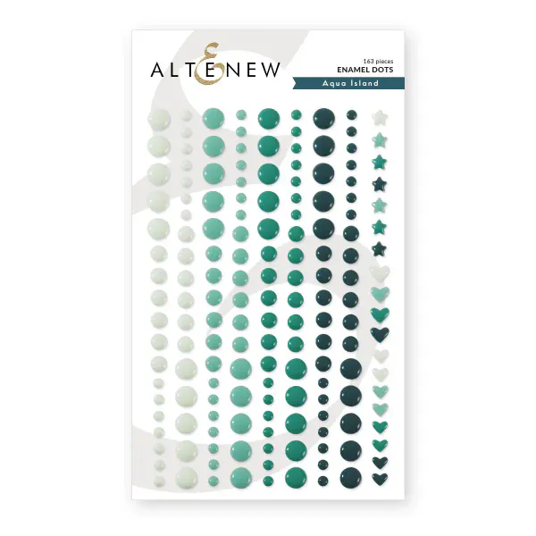 Hovedbilde Altenew Enamel Dots - Aqua Island
