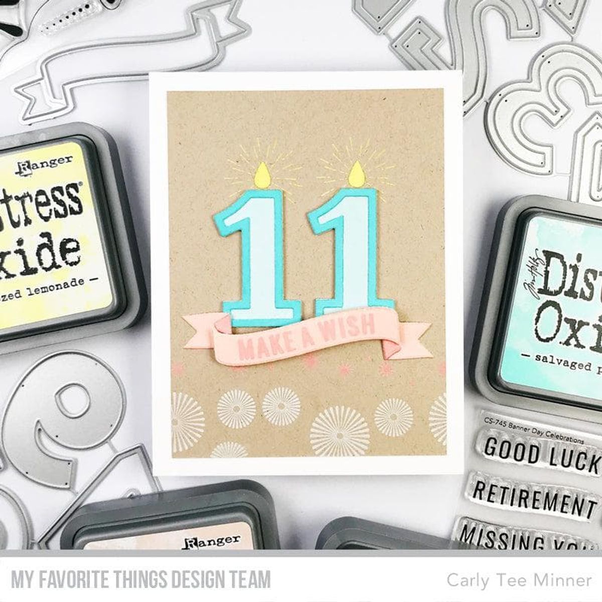MFT Outline Numbers dies