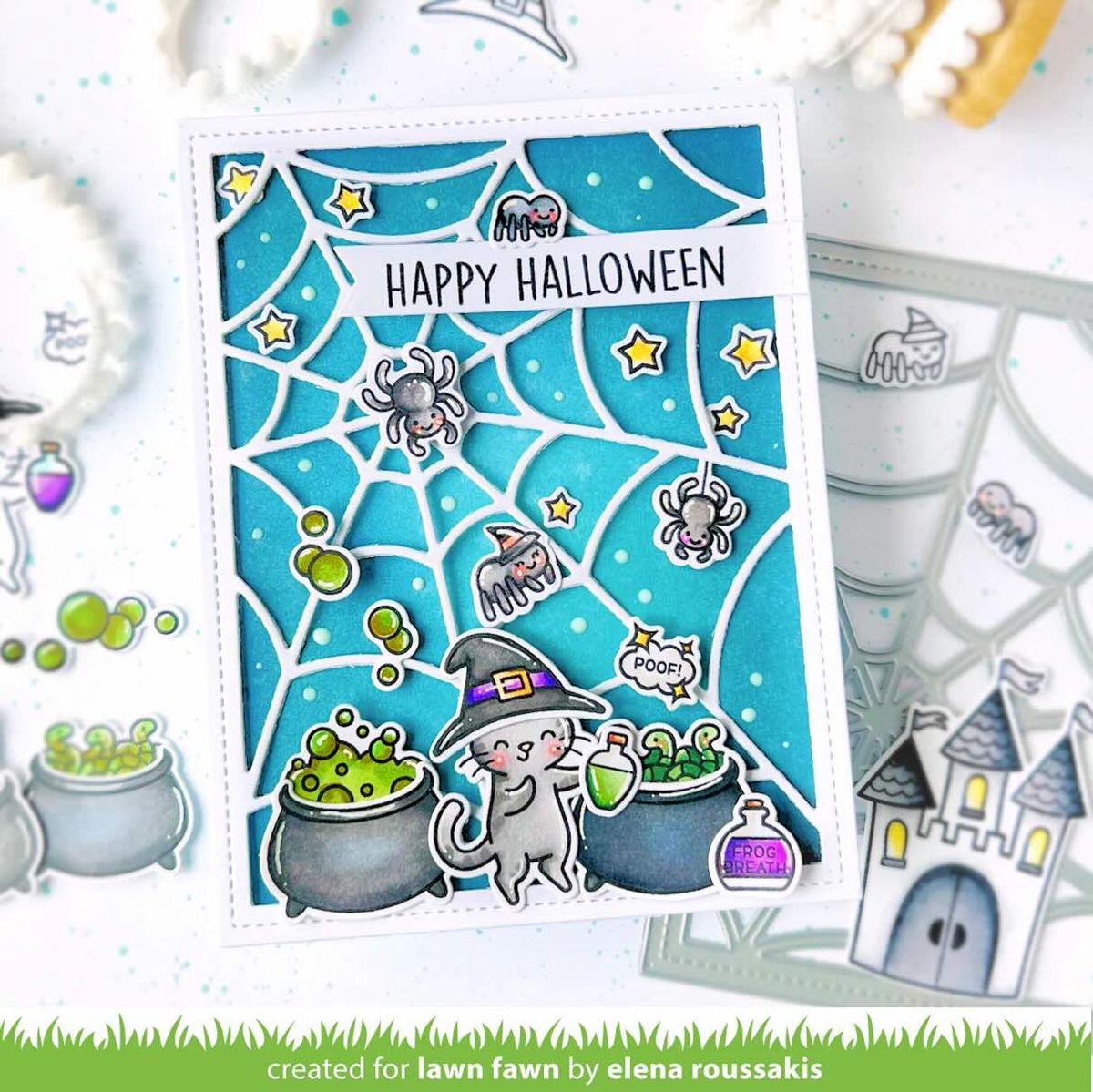 Lawn Fawn Sweet Spiders - sett