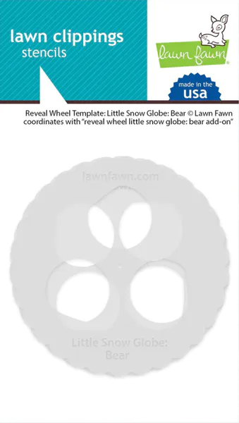 Hovedbilde Lawn Fawn Reveal Wheel Templates: Little Snow ...