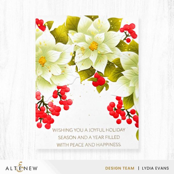 Hovedbilde Winterberry Poinsettias Stencil Set