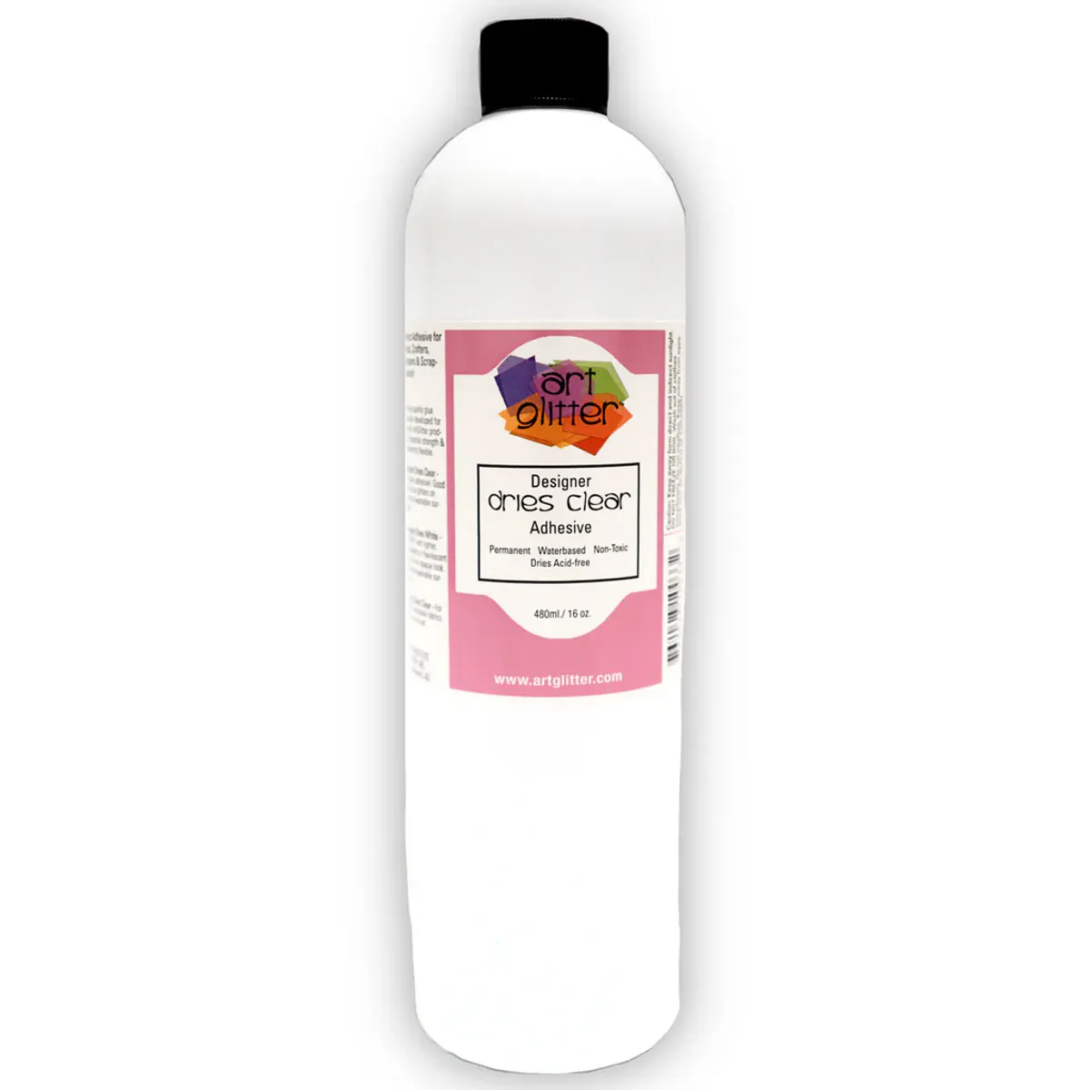 Art Glitter Designer Dries Clear Adhesive Glue 480 ml