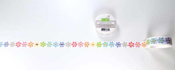 Hovedbilde Lawn Fawn Washi Tape - Happy Flowers