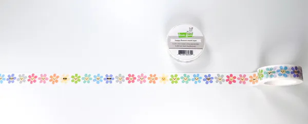 Hovedbilde Lawn Fawn Washi Tape - Happy Flowers