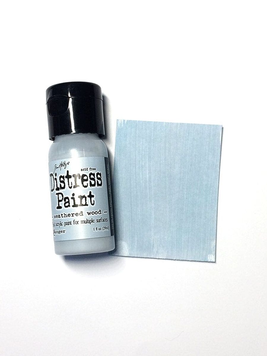 Tim Holtz Distress Paint Weathered Wood