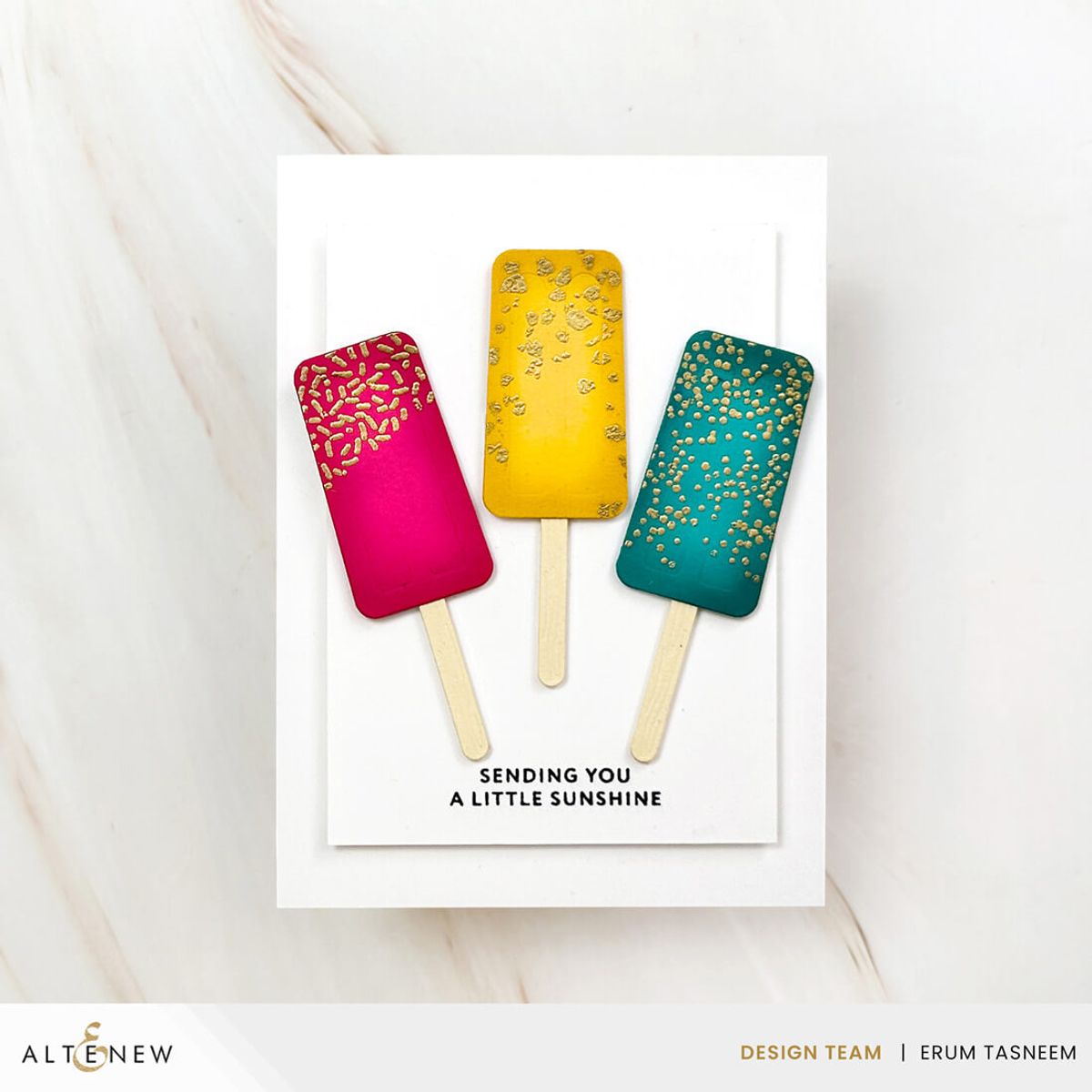Mini Delight: Sweet Popsicles Stamp & Die Set