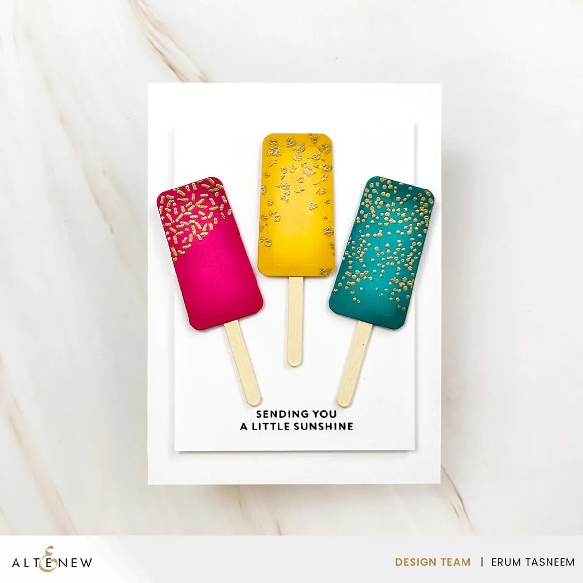 Mini Delight: Sweet Popsicles Stamp & Die Set