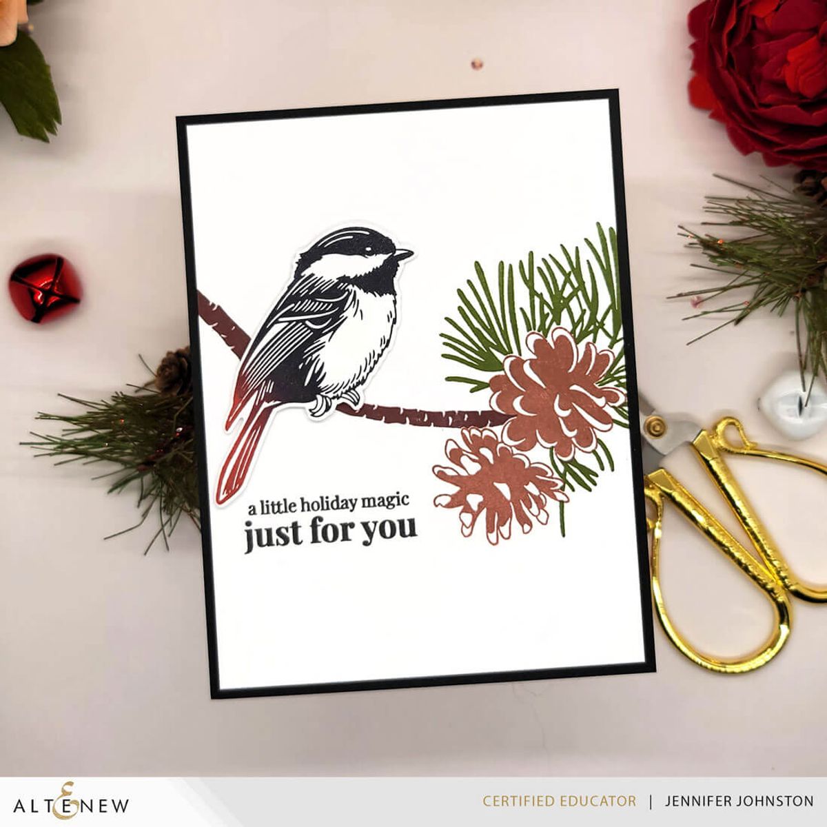Altenew Chickadee Chirps Press Plate & Die Bundle