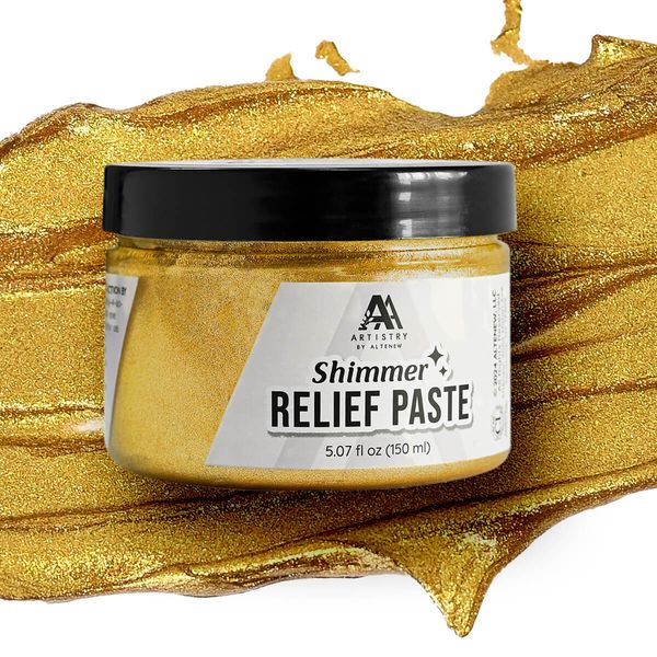 Hovedbilde Altenew Shimmer Relief Paste - Mayan Gold