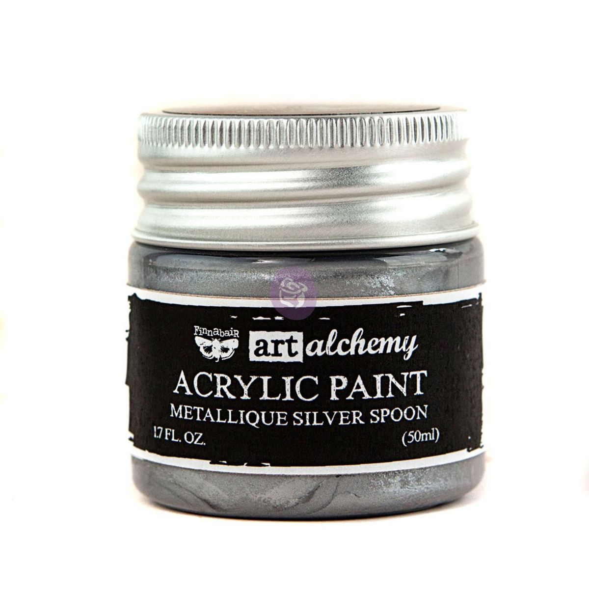 Art Alchemy Metallic Acrylic Paint - Silver Spoon