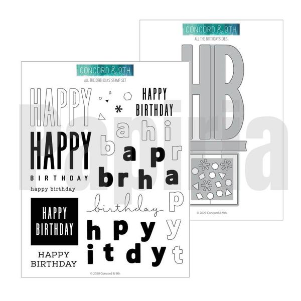 Hovedbilde Concord & 9th All the Birthdays Bundle