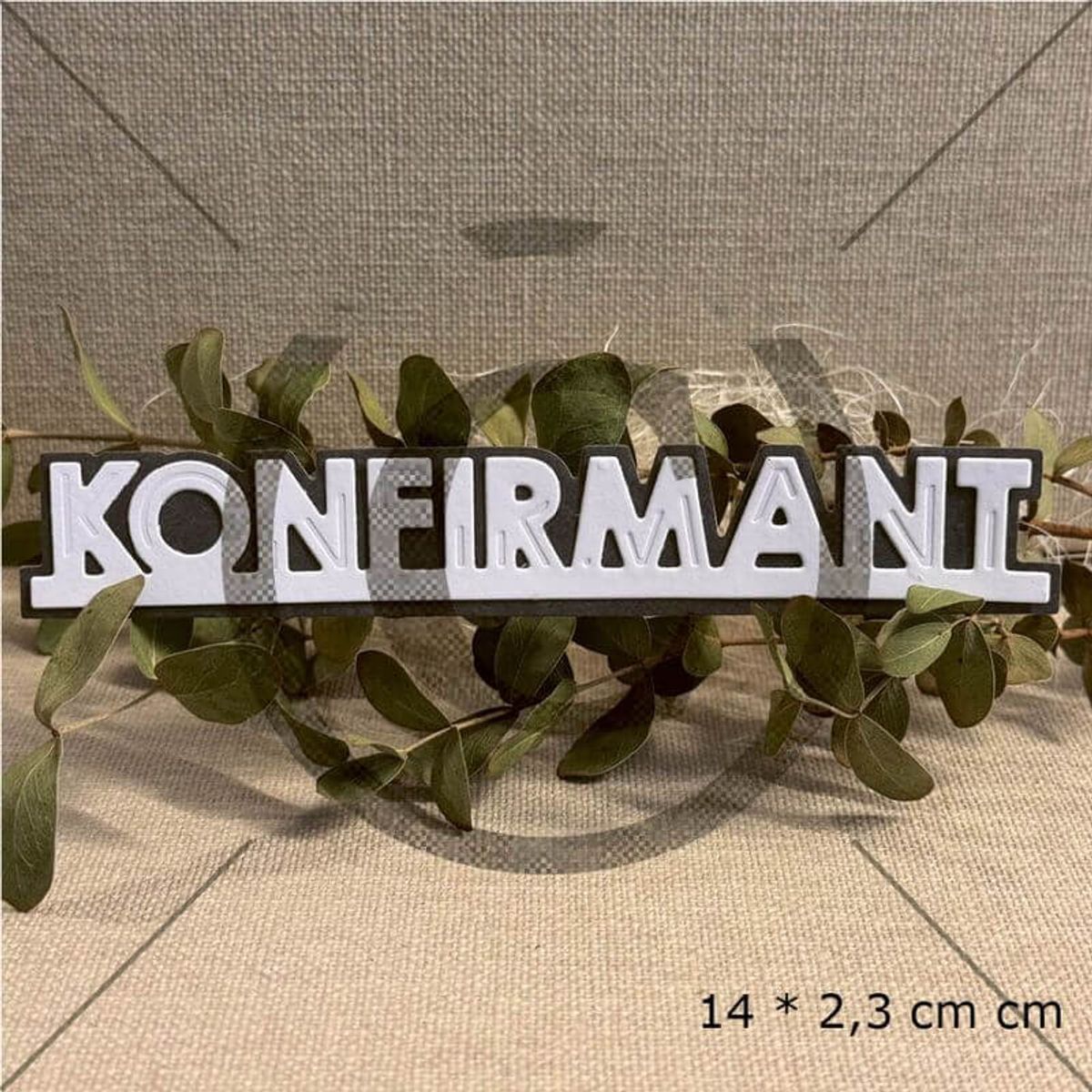 Papirdesign Konfirmant 37 dies