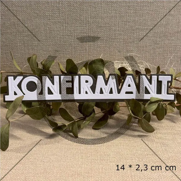 Hovedbilde Papirdesign Konfirmant 37 dies