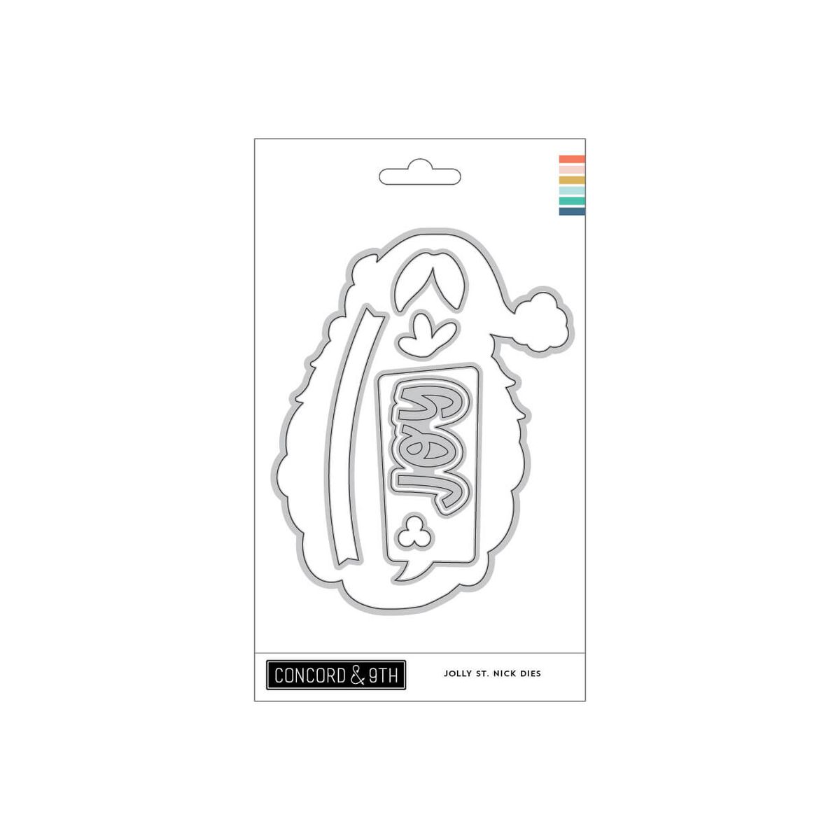 Concord & 9th Jolly St. Nick Stencil Pack