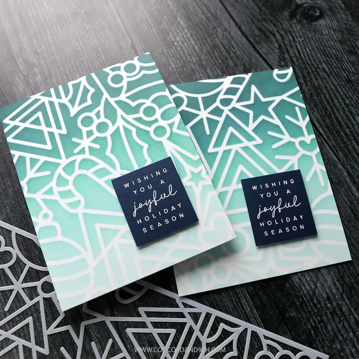 Kristina Werner Holiday Icons Stencil Pack