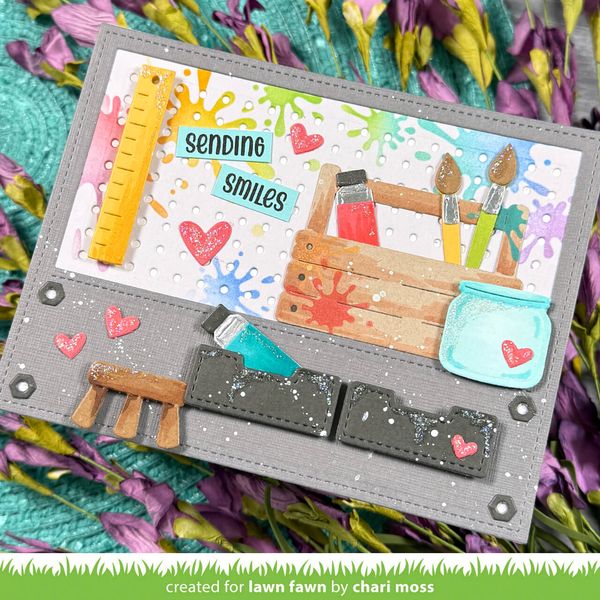 Hovedbilde Lawn Fawn Workshop Backdrop: Landscape Dies