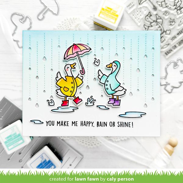 Hovedbilde Lawn Fawn Silly Goose, Rain or Shine! Bundle