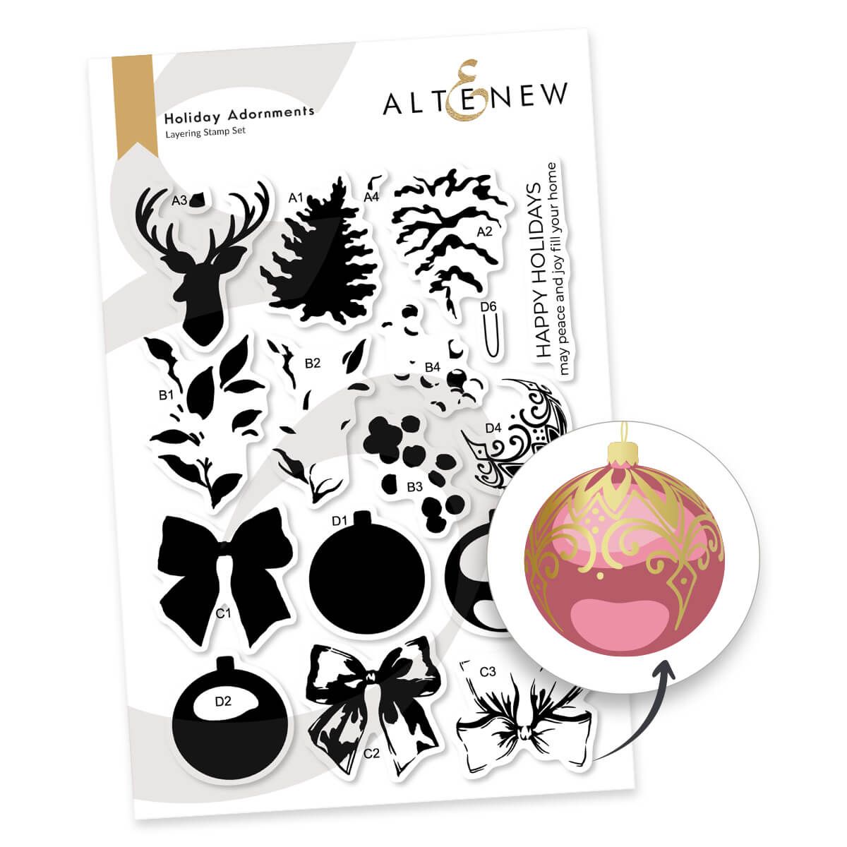 Holiday Adornments Stamp Set