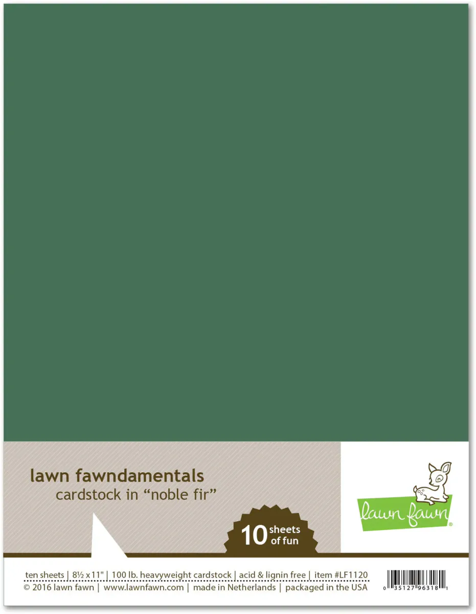 Lawn Fawn Cardstock - Noble Fir