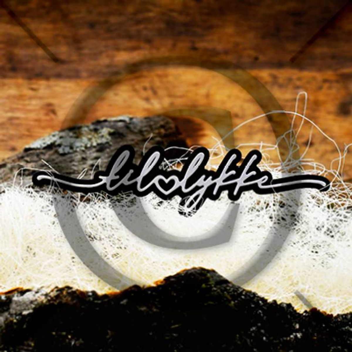 Papirdesign Til lykke 3 dies