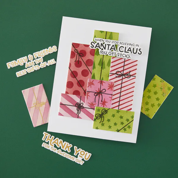 Hovedbilde Hero Arts Best Gift Ever Letterpress + Foil & Cut