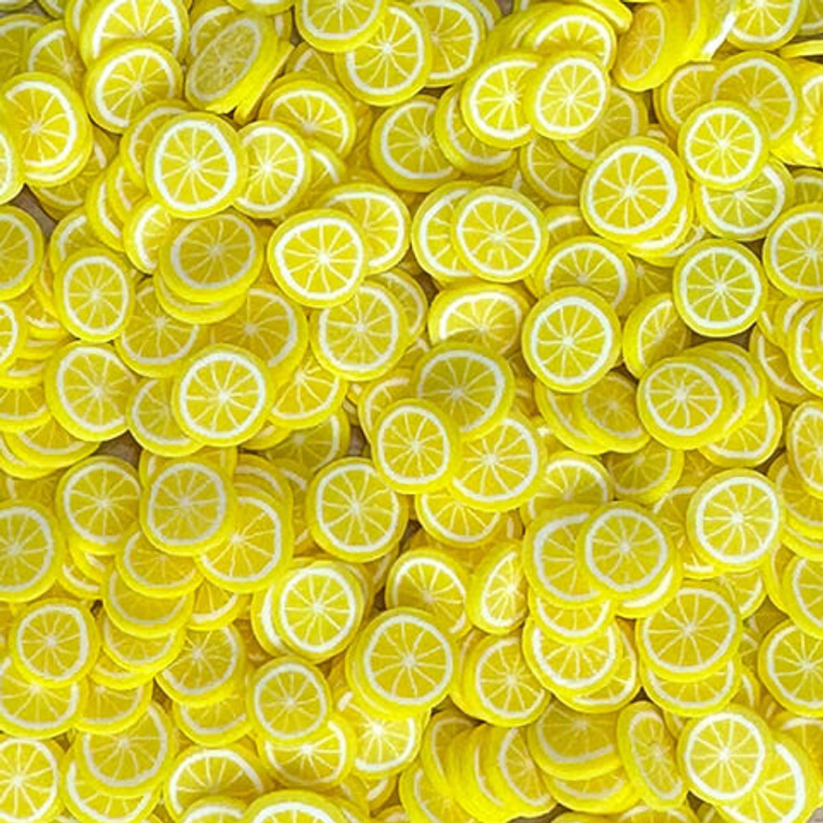 Lemon Clay Pieces