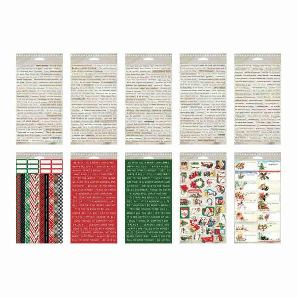 Hovedbilde Tim Holtz Christmas Sticker book