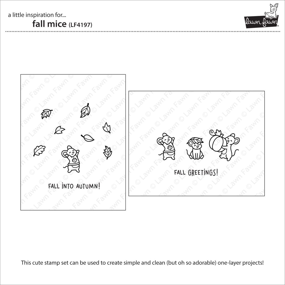 Fall Mice Bundle