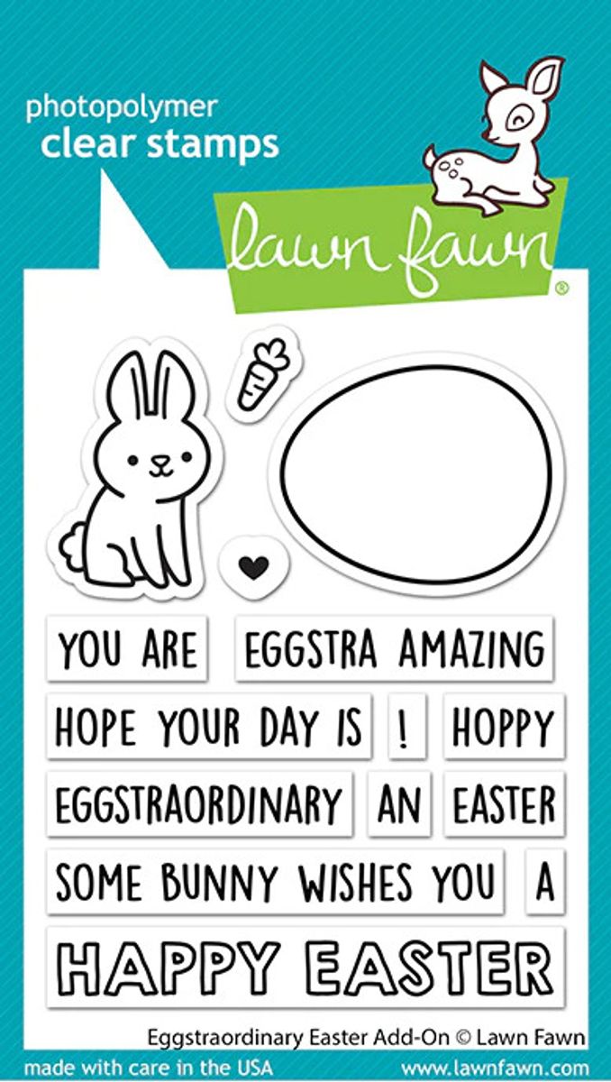 Lawn Fawn Eggstraordinary Easter Add-On Stamp Set